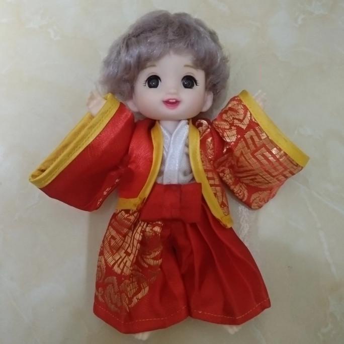 Baju BJD/ Hakama/ Kimono/ Cheongsam/ Mini Barbie/ Kurhn Doll/ Yukata