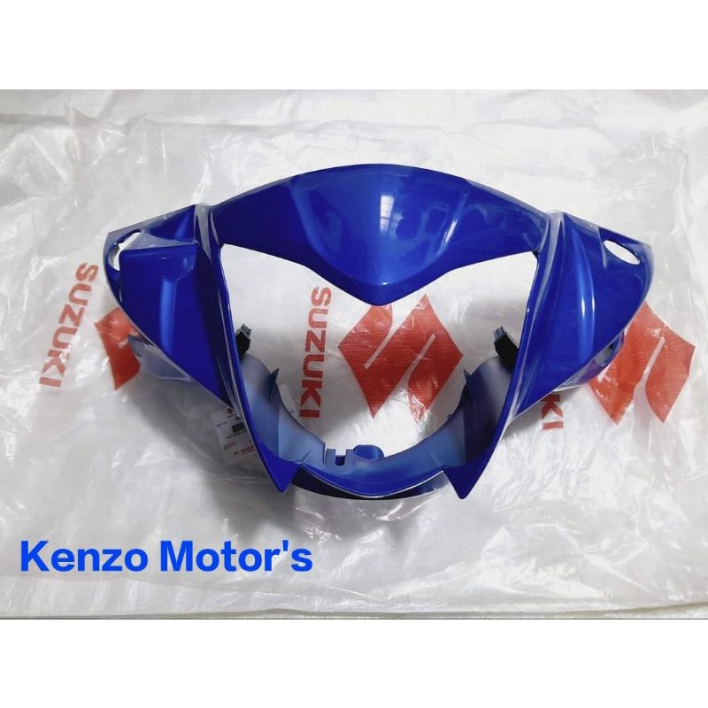 [56311-40J00-YUJ] Batok depan COVER HANDLE FRONT  (BIRU  TUA) - Address