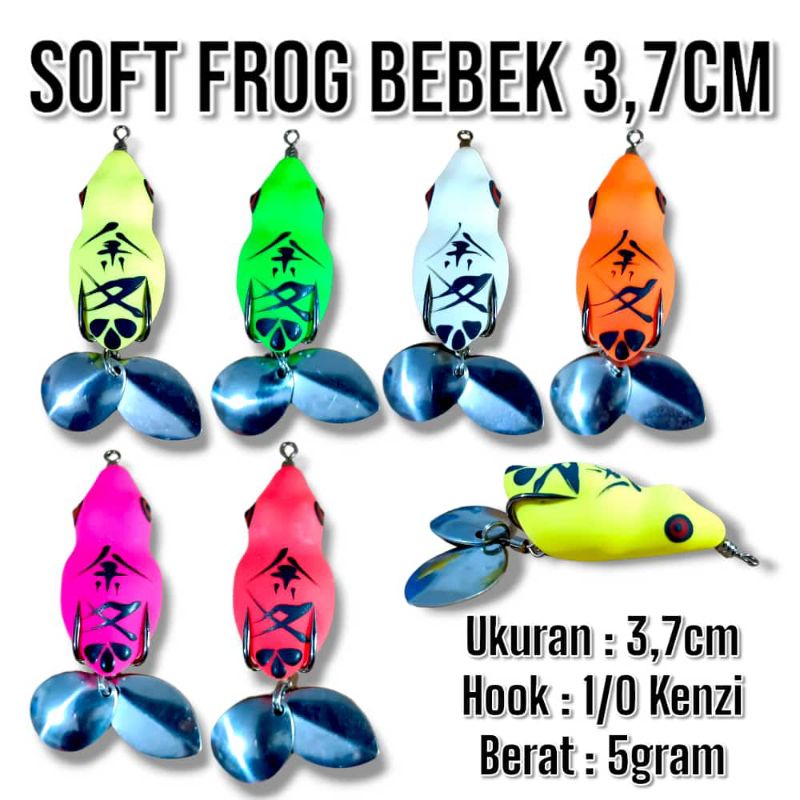 SOFT FROG ZAL LURE BEBEK 3,7CM