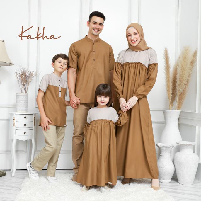 Kakha - Raya Series (Khaki) - Sarimbit Keluarga Muslim
