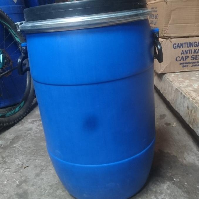 &<&<&<&] Drum Plastik / Tong Air / Tong Sampah / Tong Bahan tebal 50 Liter