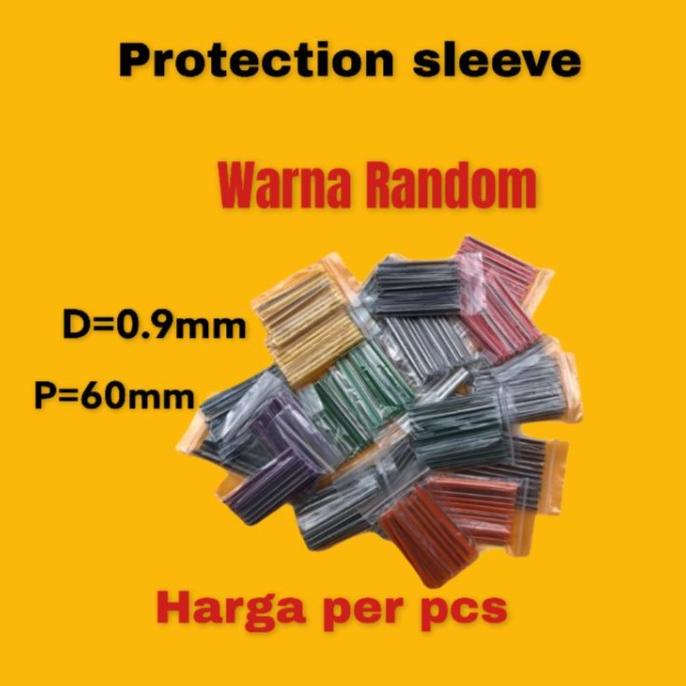 Protection Sleeve 60Mm Fusion Splicer Fiber Optic ( Warna ) Original