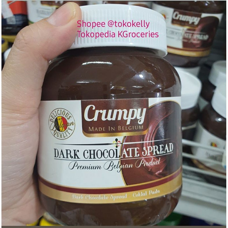

Crumpy Dark Chocolate Spread 400Gram / Selai Coklat