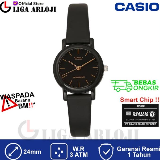 CASIO LQ-139AMV-1ELDF - Jam Tangan Wanita - Hitam