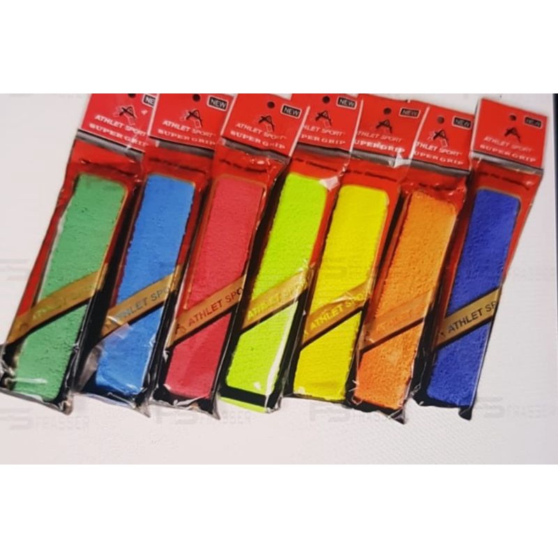 grip raket badminton fibber frasser