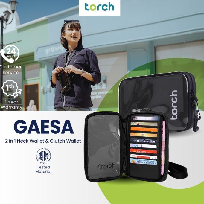 Torch 3 in 1 Dompet Gantung Multifungsi - Hanging Wallet Gaesa