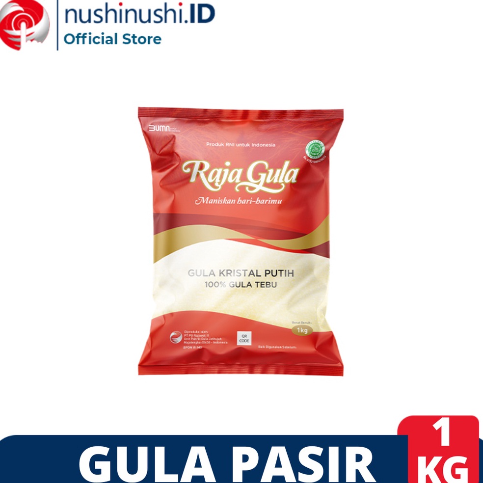 

11.11 STOK READY Raja Gula Merah Gula Pasir Kristal Putih 1 Kg