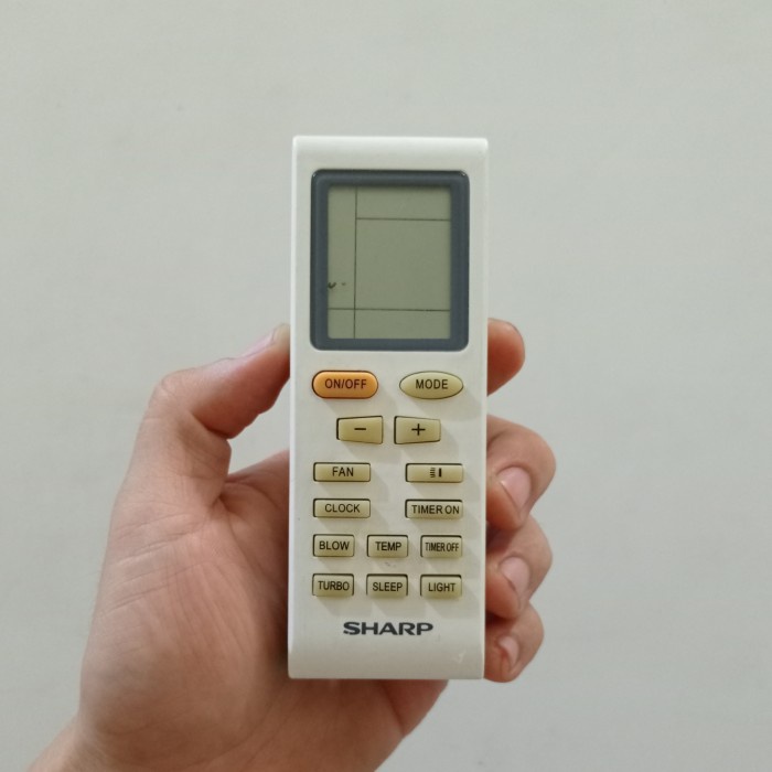 Remot Remote AC Original Sharp Sharp YB1FA