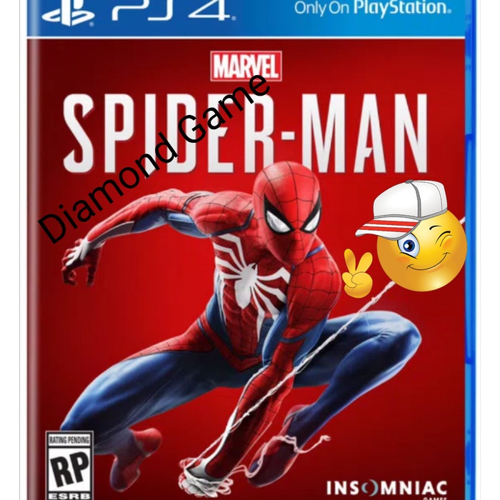Kaset Ps4 Spiderman Playstation 4