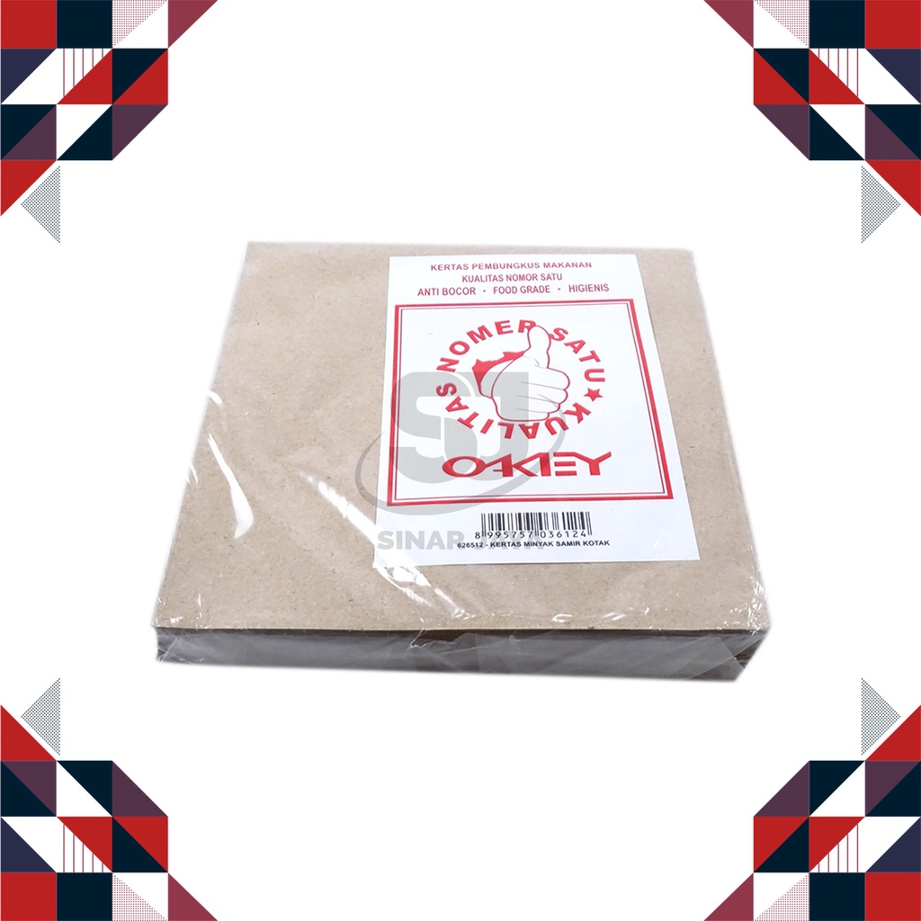 Kertas Nasi/ Pembungkus Makanan/ Kertas Minyak 30 x40 Okey