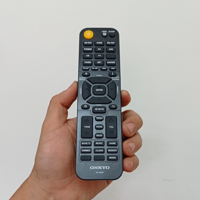 Remot Remote Multimedia Player Original Onkyo RC-986R