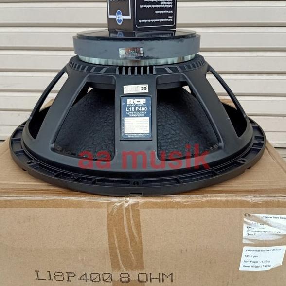 FREE ONGKIR COMPONENT SPEAKER RCF L18P400 GRADE A  18 P400