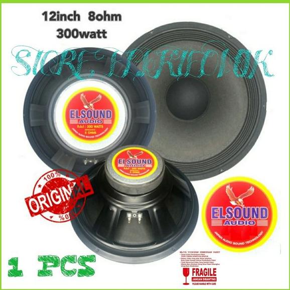 SPEAKER ELSOUND 12 INCH FULL RANGE COIL BIASA ORIGINAL