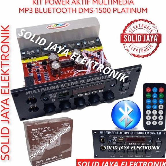 HARGA DISKON KIT POWER SPEAKER ACTIVE DMS 1500 MP3 BLUETOOTH AKTIF DMS1500 PLATINUM DMS-1500 POWER A