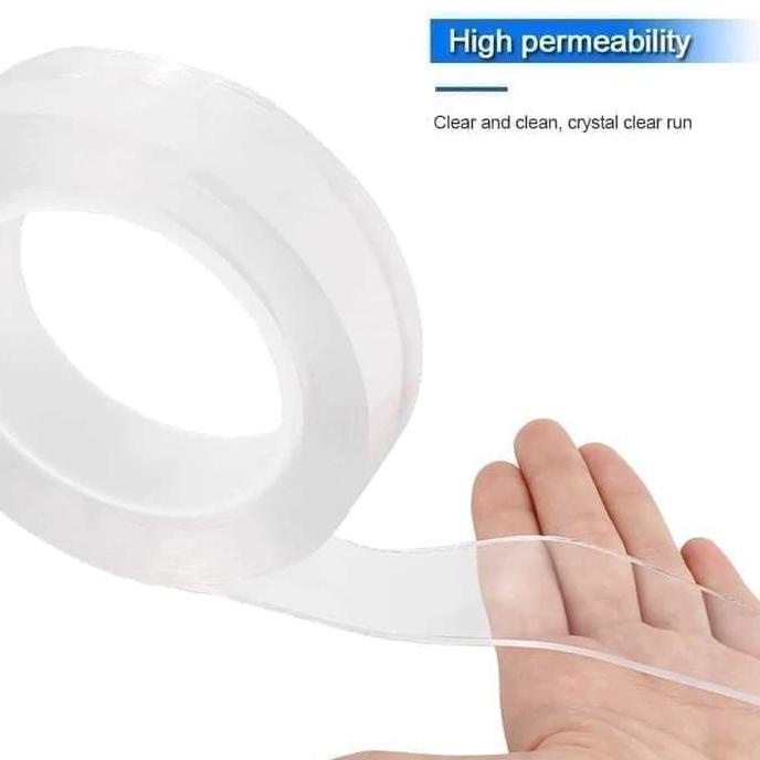 

Flash Sale [ 1M ] Ivy Grip Tape / Double Tape Multifungsi Reusable And Washable Bahan Terbaik