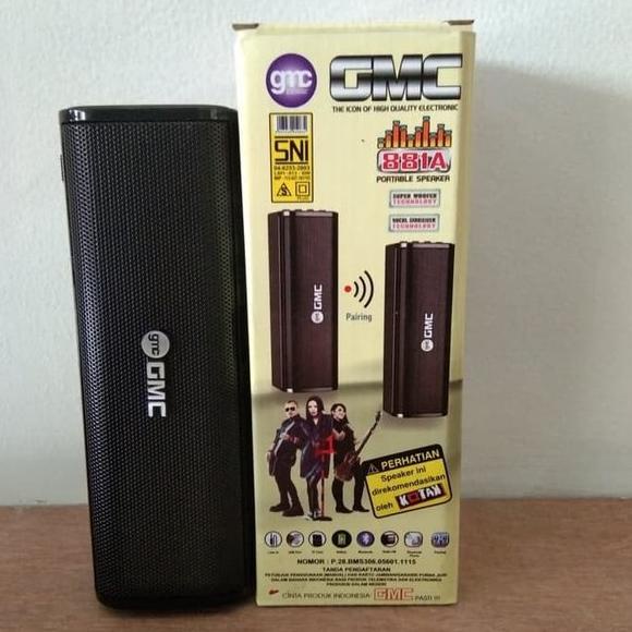 Speaker Bluetooth Portable GMC 881A BT Speker Mini Bluetooth Original