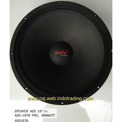 TERBARU speaker ads 18 inch 1870 the pro