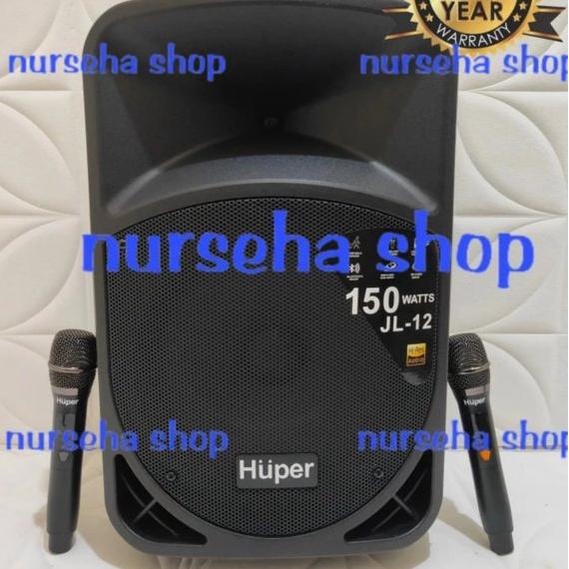 GARANSI Speaker Portable HUPER 12 inch Huper JL12 JL 12 ORIGINAL