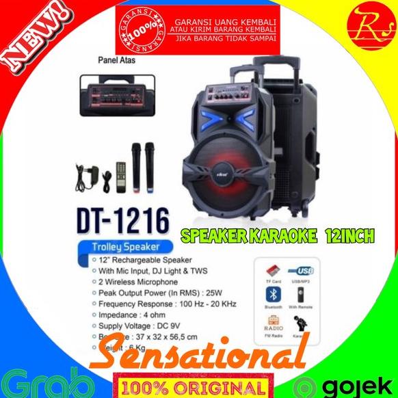 Speaker portable dat 1216 12inch