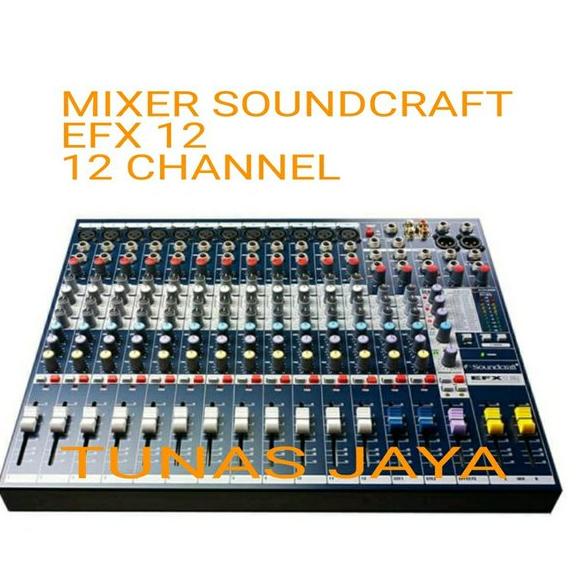 MIXER SOUNDCRAFT EFX12 MIXER SOUNDCRAFT EFX 12