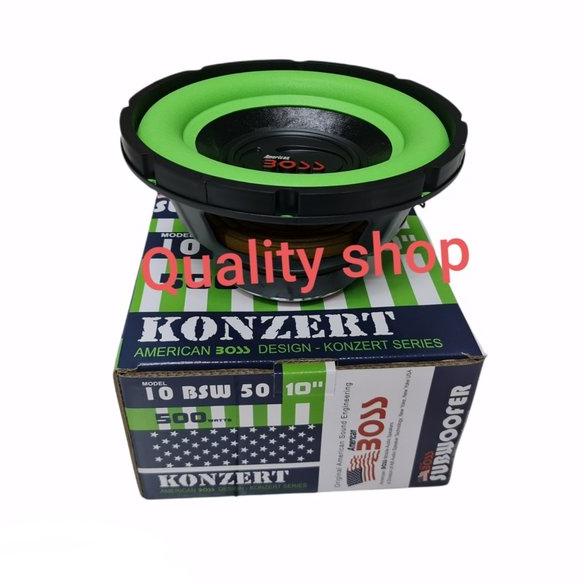 SPEAKER SUBWOOFER AMERICAN BOSS 10 INCH 300 WATT SUARA MANTAB MENGGELEGAR