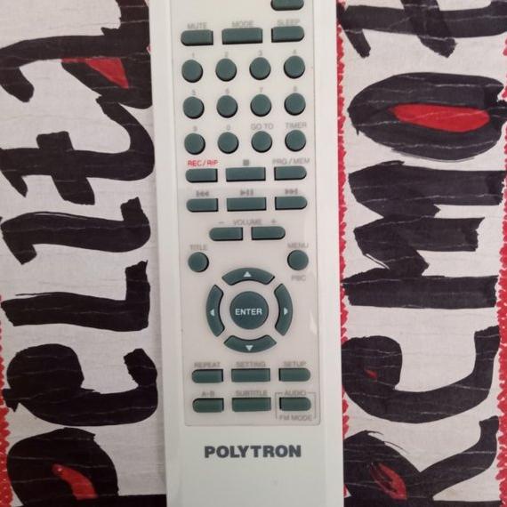 DISKON REMOTE CONTROL POLYTRON COMPO HIFI NANO ORIGINAL TERLENGKAP
