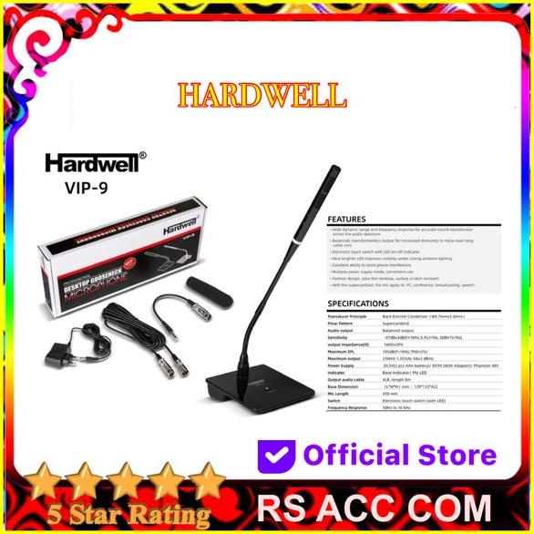 HARGA DISKON MIC MEJA HARDWELL VIP9 ORIGINAL PHANTOM
