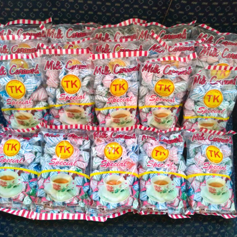 

7.7 STOK READY Permen Susu Karamel Pangalengan | Milk Caramel TK & TS 200 gram | Milk Candy | Kopyes