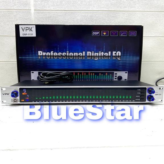 GARANSI Equaliser Digital vpk dsp 1131 Original Equalizer VPK DSP 1131