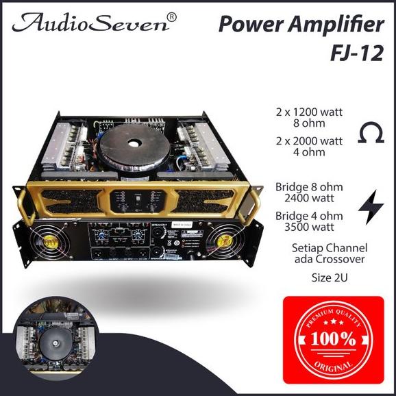 Power Amplifier Audio Seven FJ-12 Original