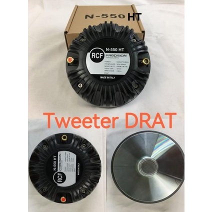driver tweeter rcf n550 ht n550ht coil 2inch model drat tweter rcf
