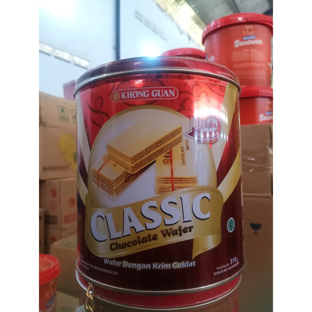 

KG WAFER CLASSIC CHOCOLATE MINI 310X6TIN