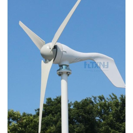 800W 12V 24V 48V Turbin Angin Kecil Untuk Rumah