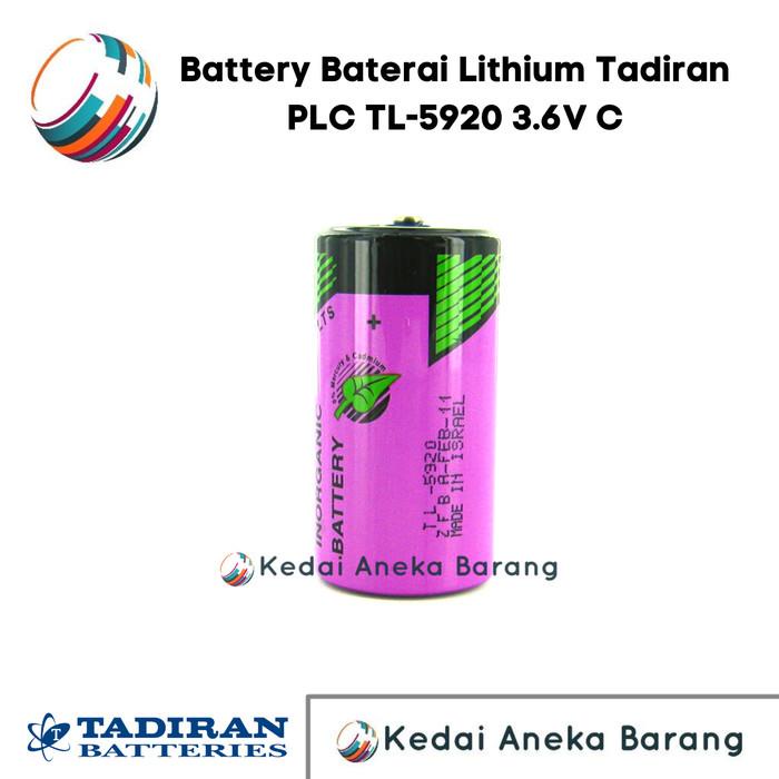 Battery Baterai Lithium Tadiran Plc Er26500 Tl-5920 Sl-2770 3.6V C