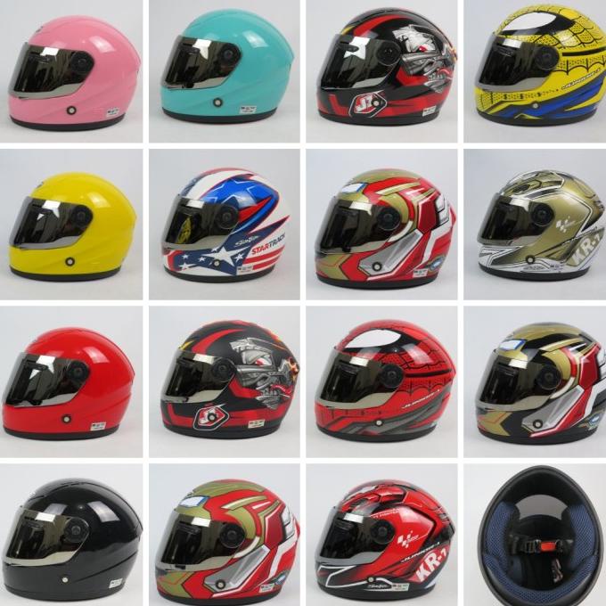 Helm Full Face Anak Scott / helm full face anak anak cowok / Helm Full