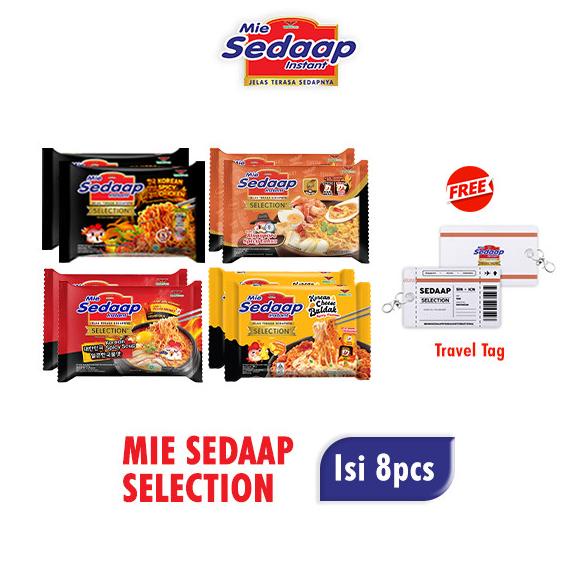 

Sedaap Mie Instan 8Pcs Mix Flavors Korean Series & Singapore Laksa - Best Store