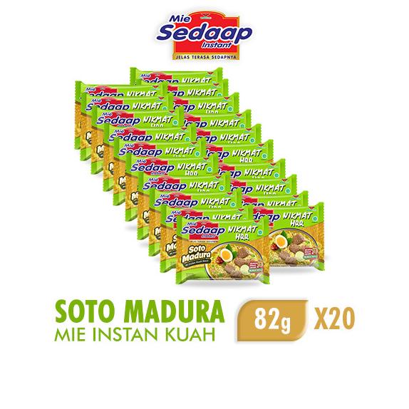 

Sedaap Mie Instan Soto Madura 82 Gr X 20 Pcs - Best Store