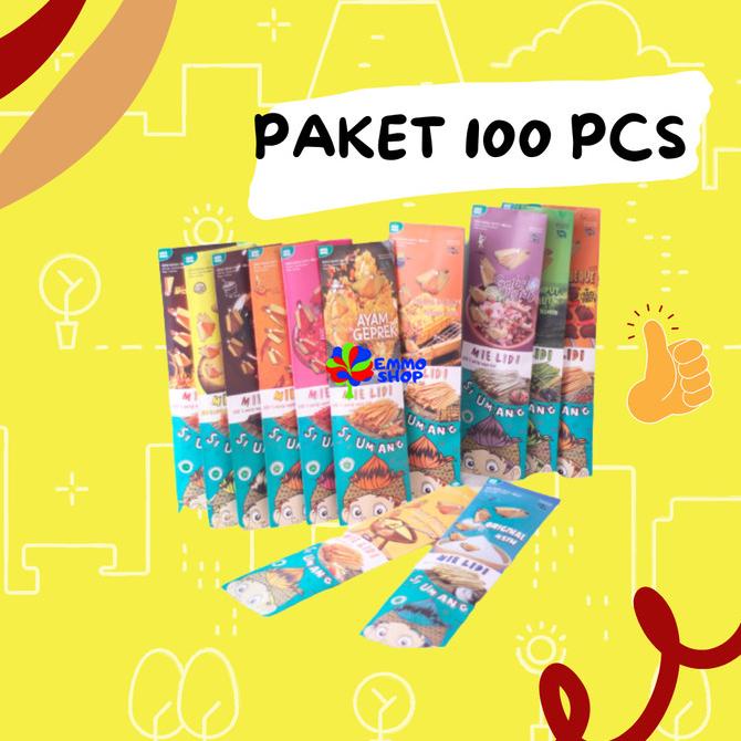 

[PAKET 100 PCS] Mie Lidi Si Umang 130gr