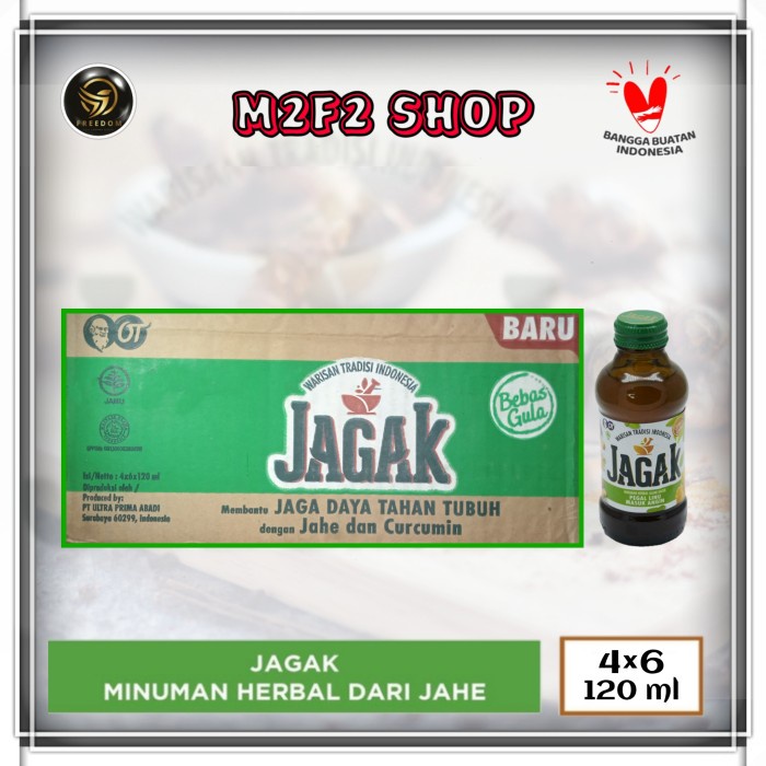 

Jagak Minuman Kesehatan Herbal Alami - 120 ml
