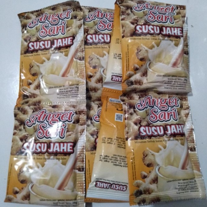 

1 PAK Anget Sari Susu Jahe isi 5 Renceng x 10 sachet x 25 gram