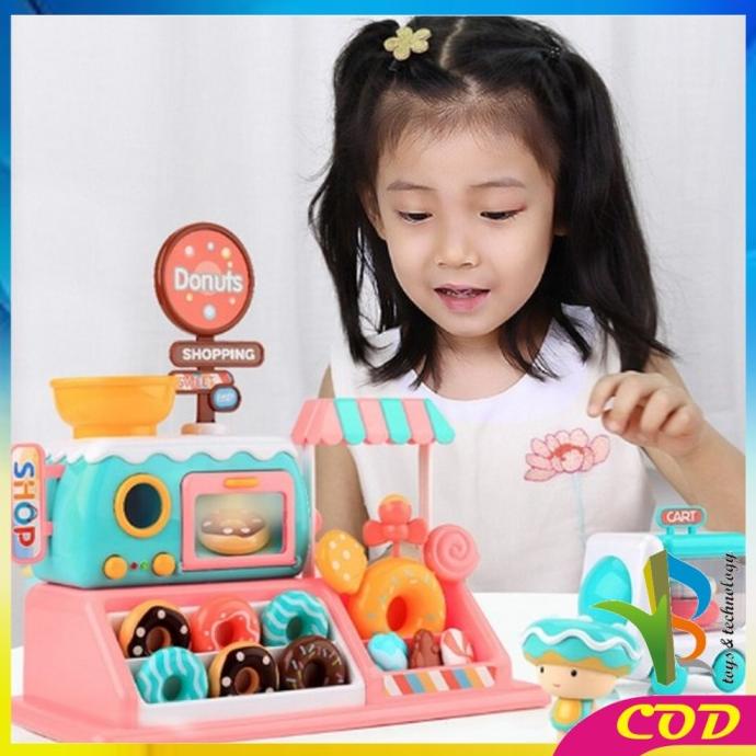 RB-M29 Kado Ulang Tahun / Mainan Edukasi Anak Toko Donat 999-82 / Jual