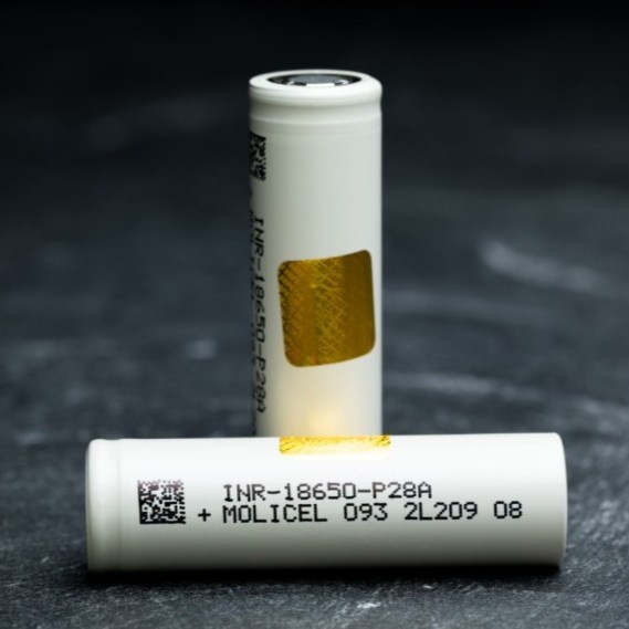 Zootech Molicel P28A 2800mAh 35A 18650 Battery by JVS x Vapezoo