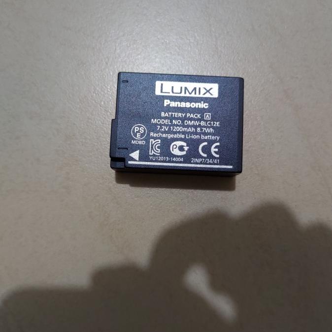 Baterai Panasonic Lumix DMW-BLC12E Original For Lumix G85 , GX8 , G80