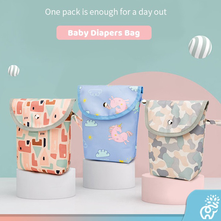 ➦✫✢ Tas Bayi Kecil lucu Tas Perlengkapan Bayi Baby Stroller diapers bag Murah Banget