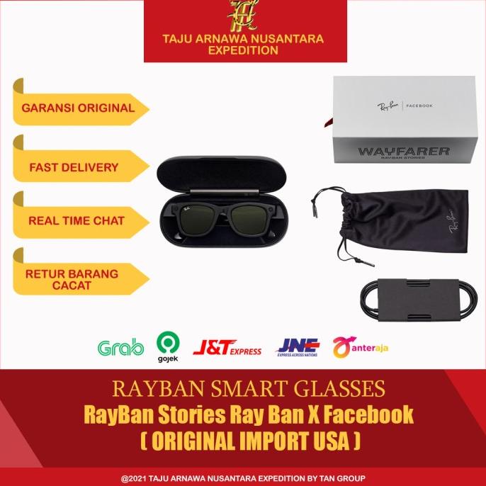 RayBan Stories Ray Ban X Facebook ORIGINAL IMPORT USA 100%