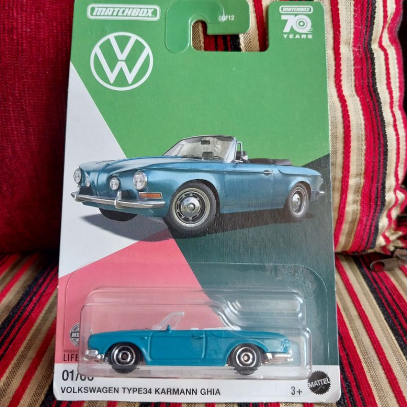 Matchbox Volkswagen Type34 Karmann Ghia