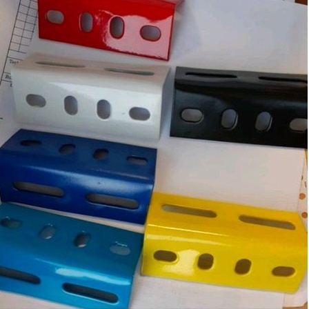 Tiang Besi Siku Lubang 2 Meter Uk.4x4 Tebal REAL 2mm