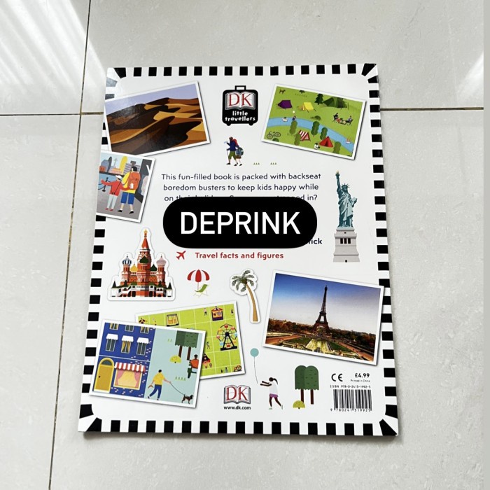 HOT SALE DK - THE TRAVEL ACTIVITY BOOK TERLARIS