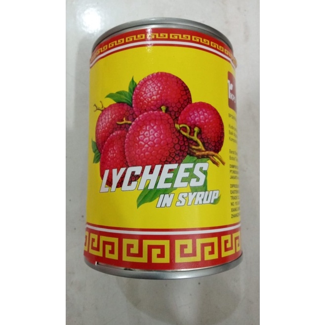 

Best Seller Buah Lychee Kaleng / Leci Kaleng / Lychee In Syrup IKPS Brand 567Gr