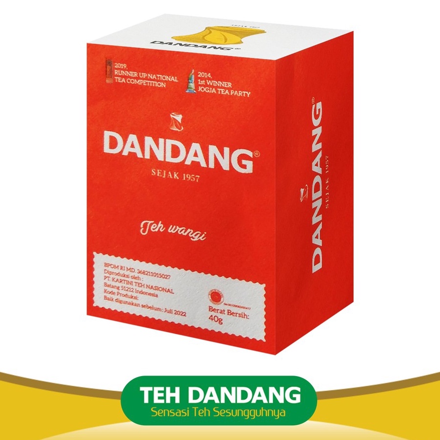 

PXGY8359 TERBARU Teh Dandang Merah 40gr - Teh Tubruk - 1 Slop isi 10 Box 40gr